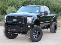 Pre-Runner Style.
Clevis Mounts.
Rigid Industries Q-Series  lights 
Winch Mount 