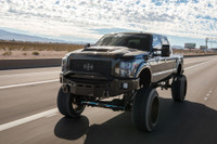 Pre-Runner Style.
Clevis Mounts.
Rigid Industries Q-Series  lights.