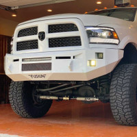 NEW updated design with a wider center section.
Clevis Mounts.
3" Cube lights. (2 per side)
20" Single Row over the vent
Center Vent with Stainless Steel Mesh Insert
Front Parking Sensors