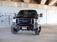 Updated Design!!
Black Powder coating. 
6" SR by Rigid Industries  -Staggered.
Pre-Runner Bar. 
20" Rigid Industries SR vent light. 
Clevis Mounts