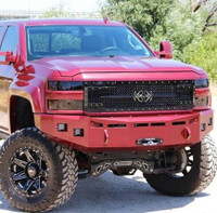 Base Bumper.
Clevis Mounts.
3" Cube Light Mounts.
Winch Mount.