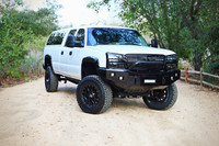 Base Bumper.
Clevis Mounts.
3" LED Cube Mounts.
10" E-Series LED Mounts.