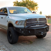 New design!! Wider center section.
Pre-Runner Bar.
Clevis Mounts.
Rigid Industries Dually lights. 
Winch ready 