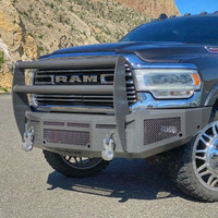 Gladiator Edition
Defender Grille Guard without head light guards
Front parking sensors 
Mesh over the vents (Custom option)