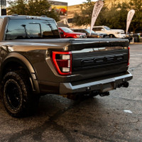 Optional Rigid Industries SR-M Flush Mount lights 
Provisions for back  up sensors