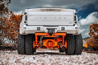 Corner Steps.
Back Up Sensors 
Rigid Industries Dually XL Back Up Lights