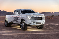 Clevis mounts
block heater provision
Front parking sensors
20" single row light in the vent area
6" single row light mounts