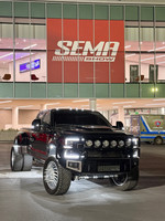 *New Design*
Light Buckets
Trim Plates (Custom Order)
Mounts for Rigid Industries 3" Cube Lights
Defender Grill Guard & Headlight Guard (Radius Tubing)
Mounts for Six Rigid Industries 6" 360 Series Lights off of top bar
Adaptive Cruise Control Bracket
