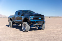 *NEW DESIGN*
Light Buckets for Fog Lights
Two 3" Cube Lights (Only option) Rigid Industries Duallys
Clevis Mounts.
20" Single Row Light in vent area Rigid Industries
Adaptive Cruise Control
Front Parking Sensors