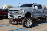 *NEW DESIGN*
Light Buckets for Fog Lights
Two 3" Cube Lights (Only option)
Clevis Mounts.
20" Single Row Light in vent area.
Adaptive Cruise Control
Front Parking Sensors