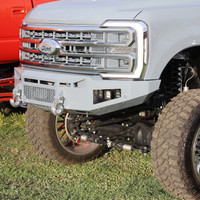 *NEW DESIGN*
Light Buckets for Fog Lights
Two 3" Cube Lights (Only option)
Clevis Mounts.
20" Single Row Light in vent area.
Adaptive Cruise Control
Front Parking Sensors