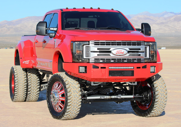 Base Bumper. Rigid Q-Series Mounts. Rigid SR 20" LED Vent Mount. License Plate Center Mesh with Adaptive Cruise Control Mount.