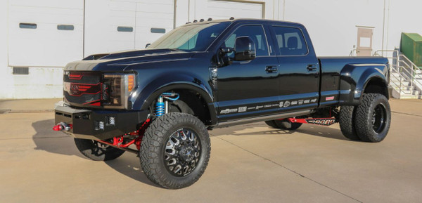 Base Bumper. Rigid Dually XL Mounts. Winch Mount. (Warn Platinum 12 S)