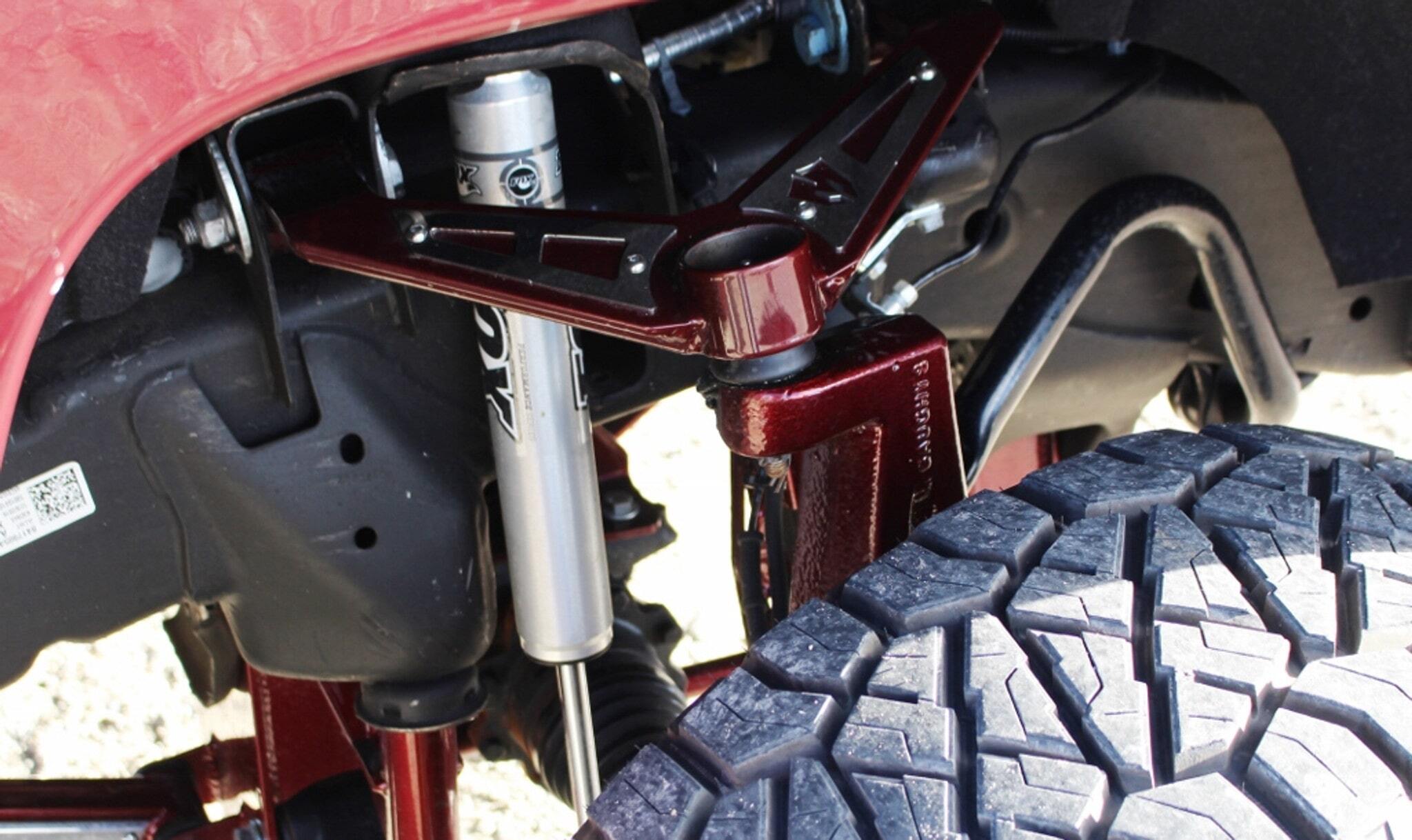 <p>7" McGaughy's lift with Fox Shocks.</p>