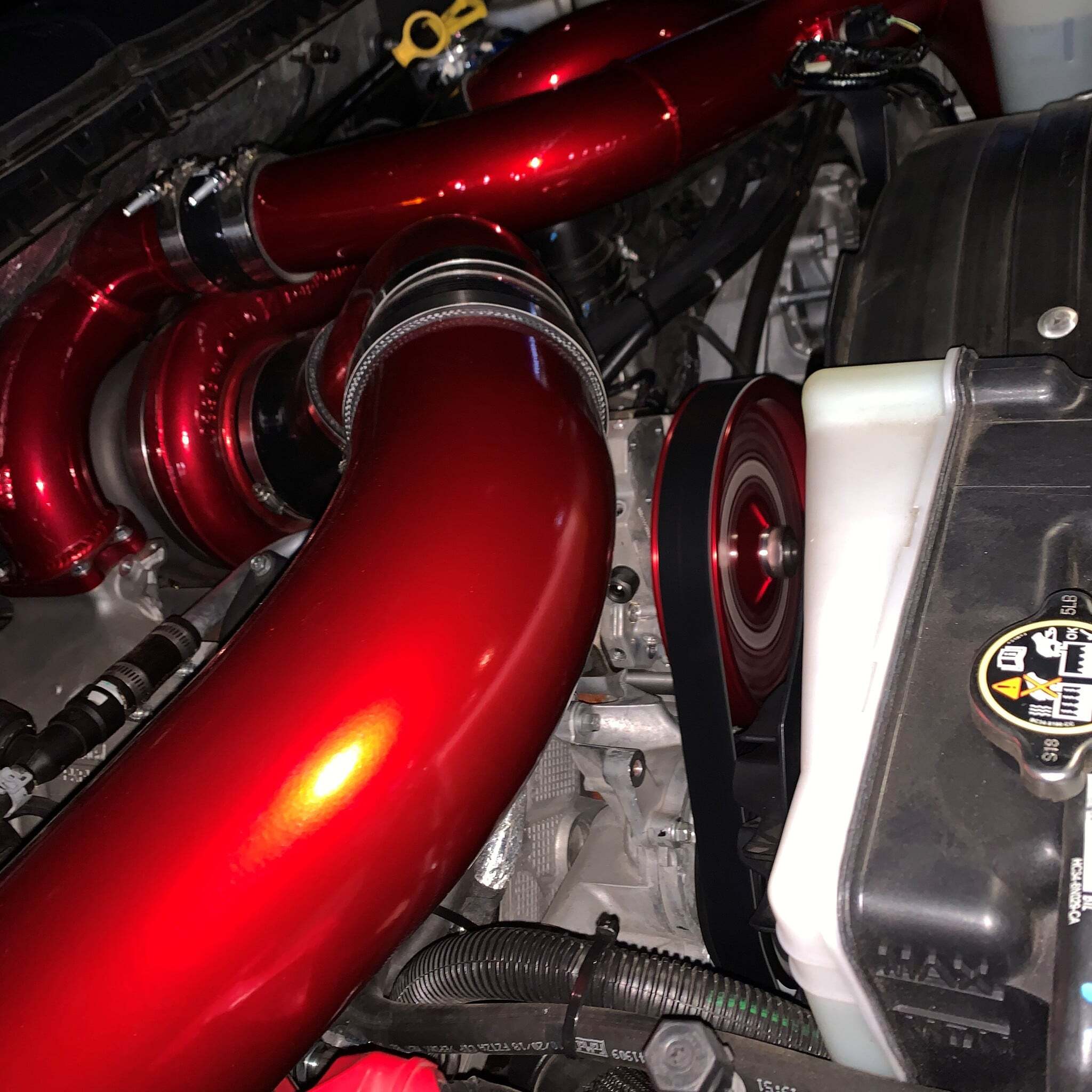 <p>HS Motorsports Engine with performance cam and ARP fasteners HS Motorsports S467 Billet turbo kit. HS Motorsports Dual Fueler.</p>