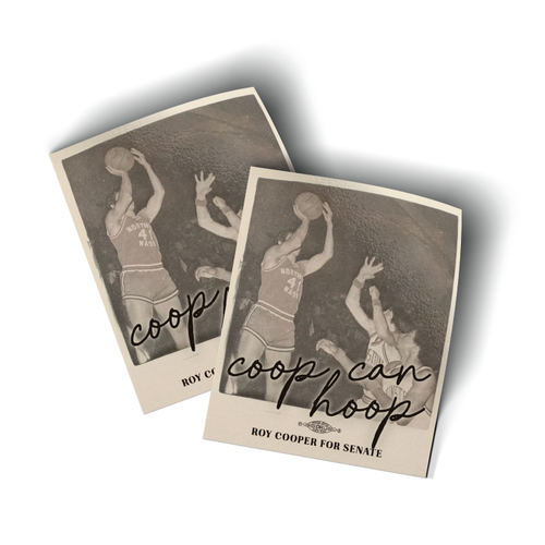 Coop Can Hoop (3" x 4" Vinyl Sticker -- Pack of Two!) Coop Can Hoop (3" x 4" Vinyl Sticker -- Pack of Two!)