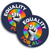 Equality for All - Rainbow (4" Vinyl Sticker -- Pack of Two!)