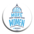 Elect More Women - Navy and Royal Blue Design (2.25" Mylar Button -- Pack Of Two!) Elect More Women - Navy and Royal Blue Design (2.25" Mylar Button -- Pack Of Two!)
