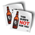 This Budd's Not For You (4" x 4" Vinyl Sticker -- Pack of Two!)
