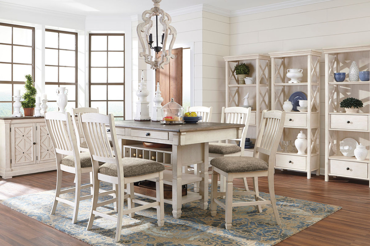 rectangular pub height dining table