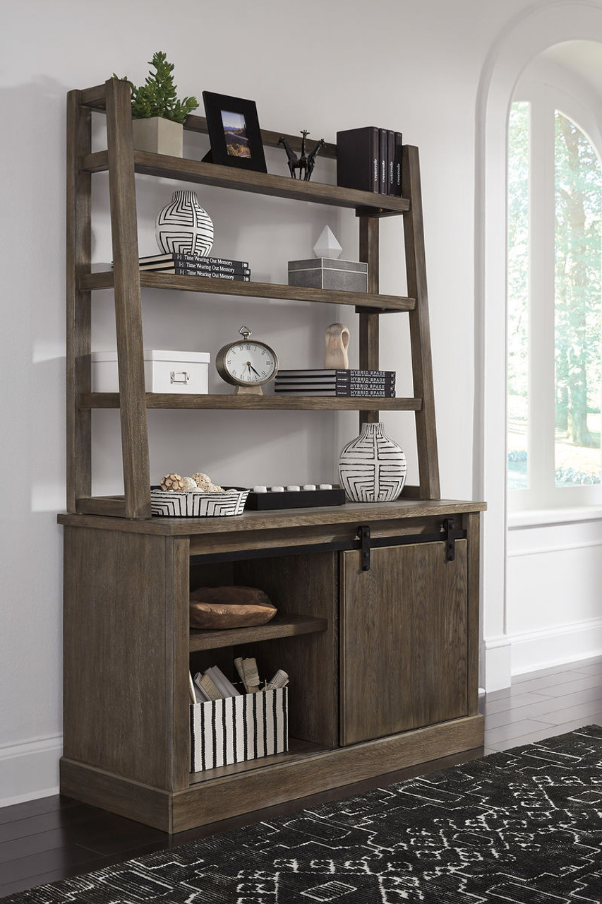 Credenza bookcase clearance hutch