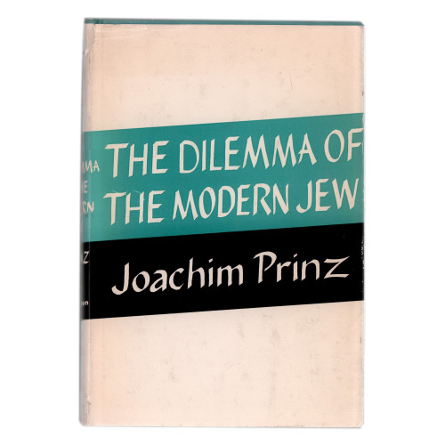 1962 "The Dilemma of The Modern Jew" by Joachim Prinz