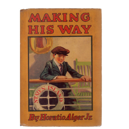 1940 "Making His Way or Frank Courtney's Struggle Upward" by Horatio Alger Jr.