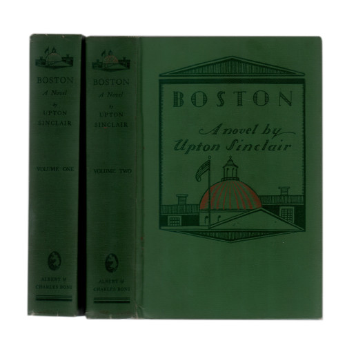 1928 "Boston" by Upton Sinclair