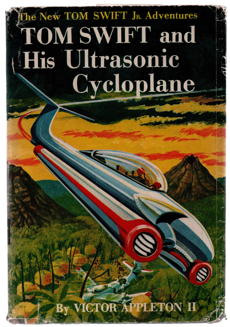 1957 "Tom Swift and His Ultrasonic Cycloplane" by Victor Appleton ll
