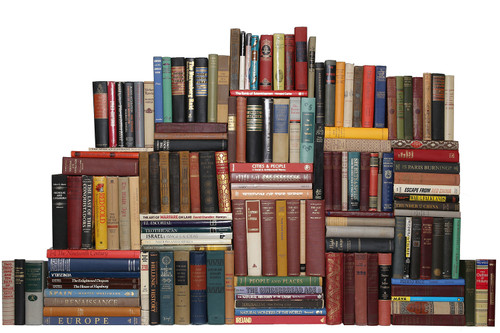 Curated Vintage World History Library, S/150