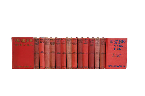 Vintage Red Leo Edwards Stories for Teens Book Set, (s/20)