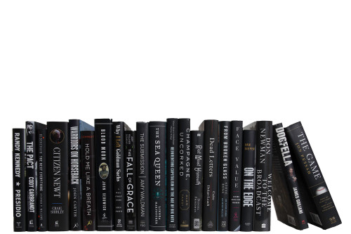 Modern Black Tie Dust Jacket: Color By The Foot