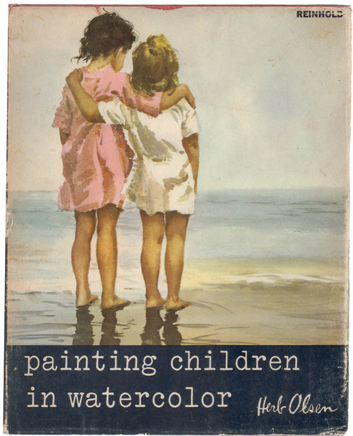 1960 "Painting Children In Watercolor" by Herb Olsen