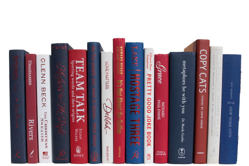 Red, White, & Blue Mix Minis Book Set, (S/15)