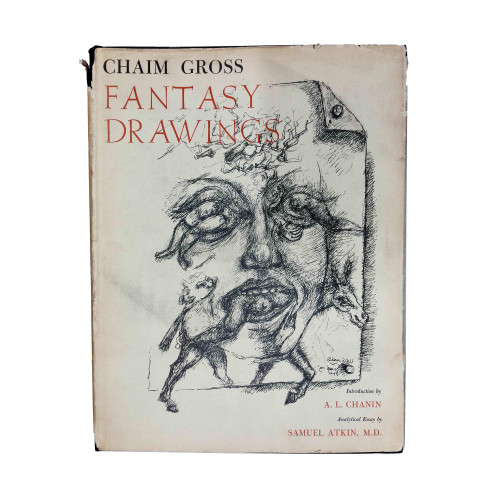 1956 "Chaim Gross: Fantasy Drawings" by A.L. Chanin & Samuel Atkin