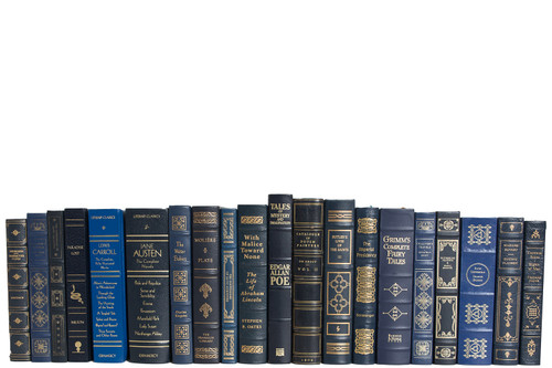 Denim and Gold Book Set, (S/20)