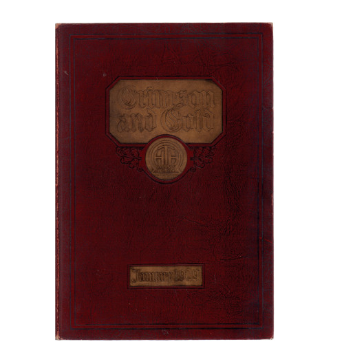 1929 "Crimson and Gold"