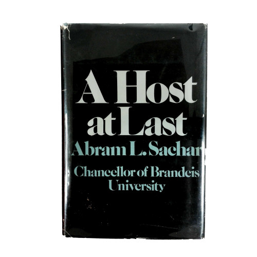 1976 "A Host At Last" by Abram L. Sachar