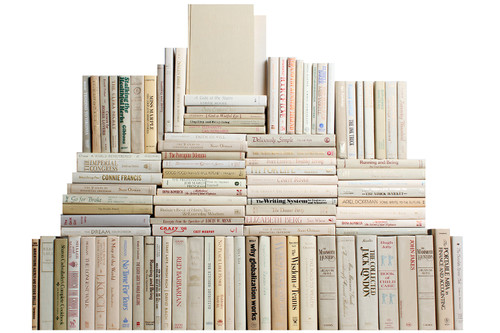 Modern Beach Book Wall, S/100