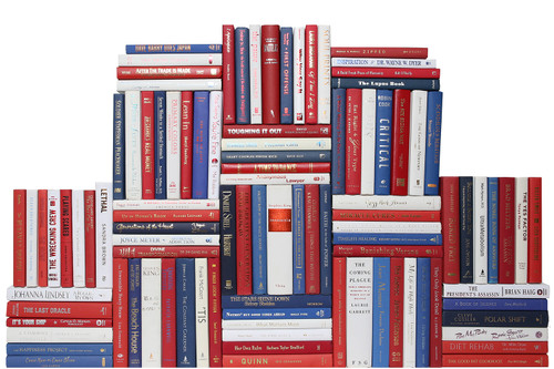 [4th of July Sale!] Modern Americana Book Wall, S/100