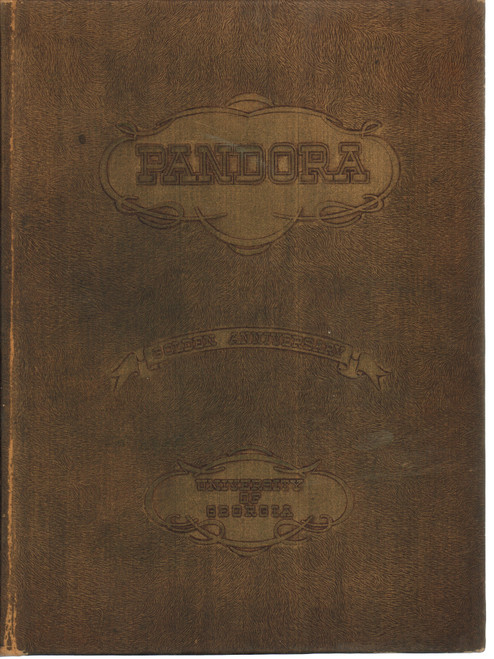 1937 "1937 University of Georgia Pandora Yearbook" by William Tapley Bennett, JR.