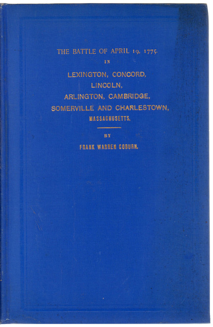 1912 "The Battle of April 19, 1775" by Frank Warren Coburn