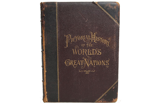 1882 "Pictorial History of the World's Great Nations" by Charlotte M. Yonge