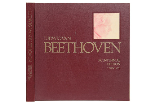 1972 "Ludwig Van Beethoven: Bicentennial Edition 1770-1970" by Joseph Schmidt-Gorg and Hans Schmidt