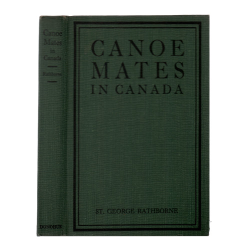 1912 "Canoe Mates In Canada" by St. George Rathborne