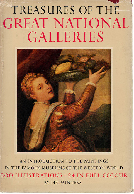 1954 "Treasures of Great National Galleries" by Hans Tietze
