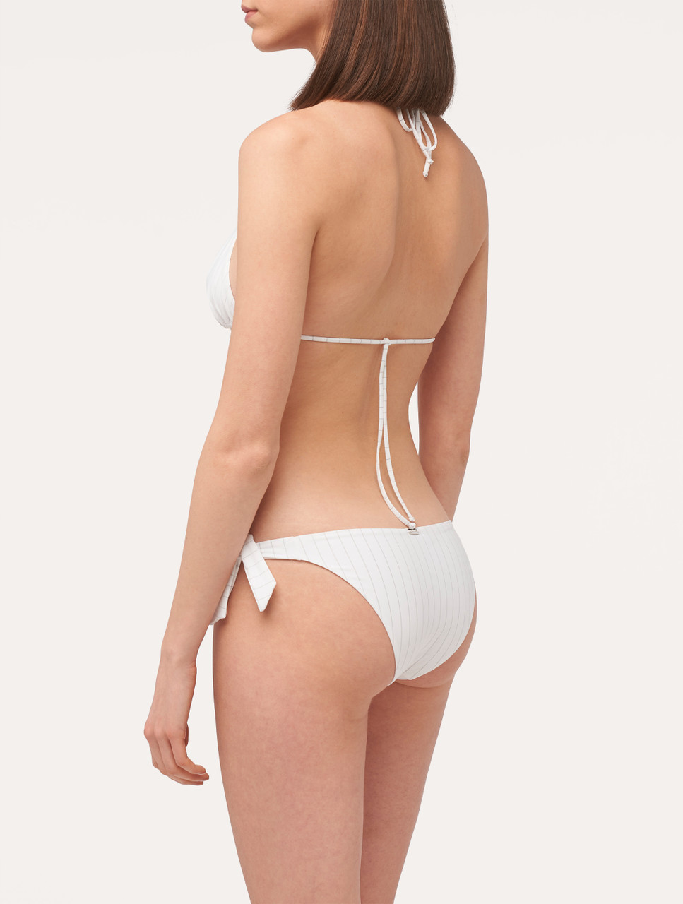 White triangle bikini clearance