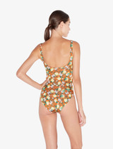 Bañador estampado con cortes de color naranja_2