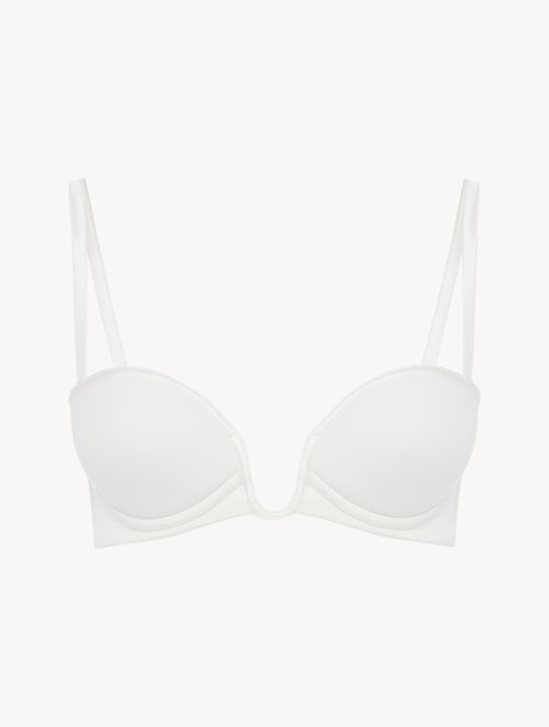 Sujetador Bandeau Hueso con tul bordado_2