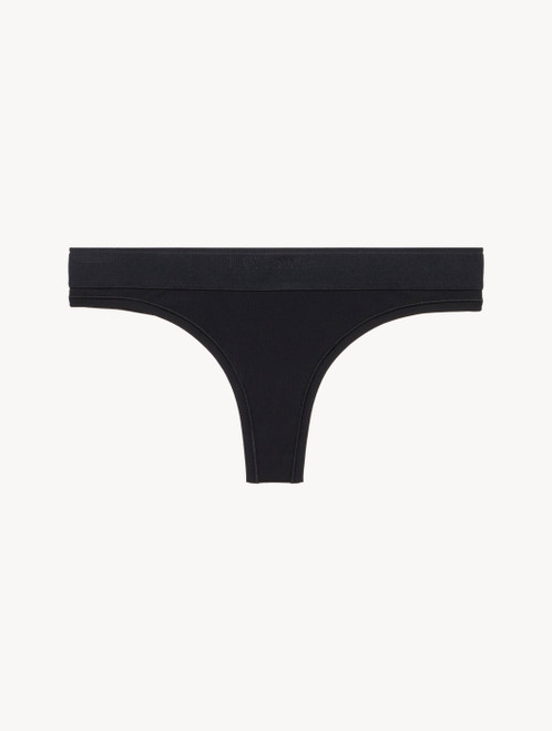 Tanga color negro, exclusivamente online_0